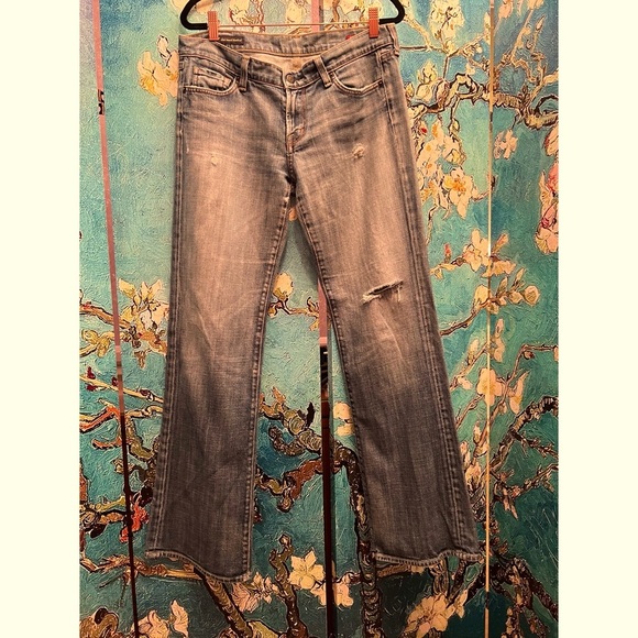 Citizens of humanity, Kelly #001 stretch, low waisted, boot cut, Sz 29 jeans. - Picture 1 of 11